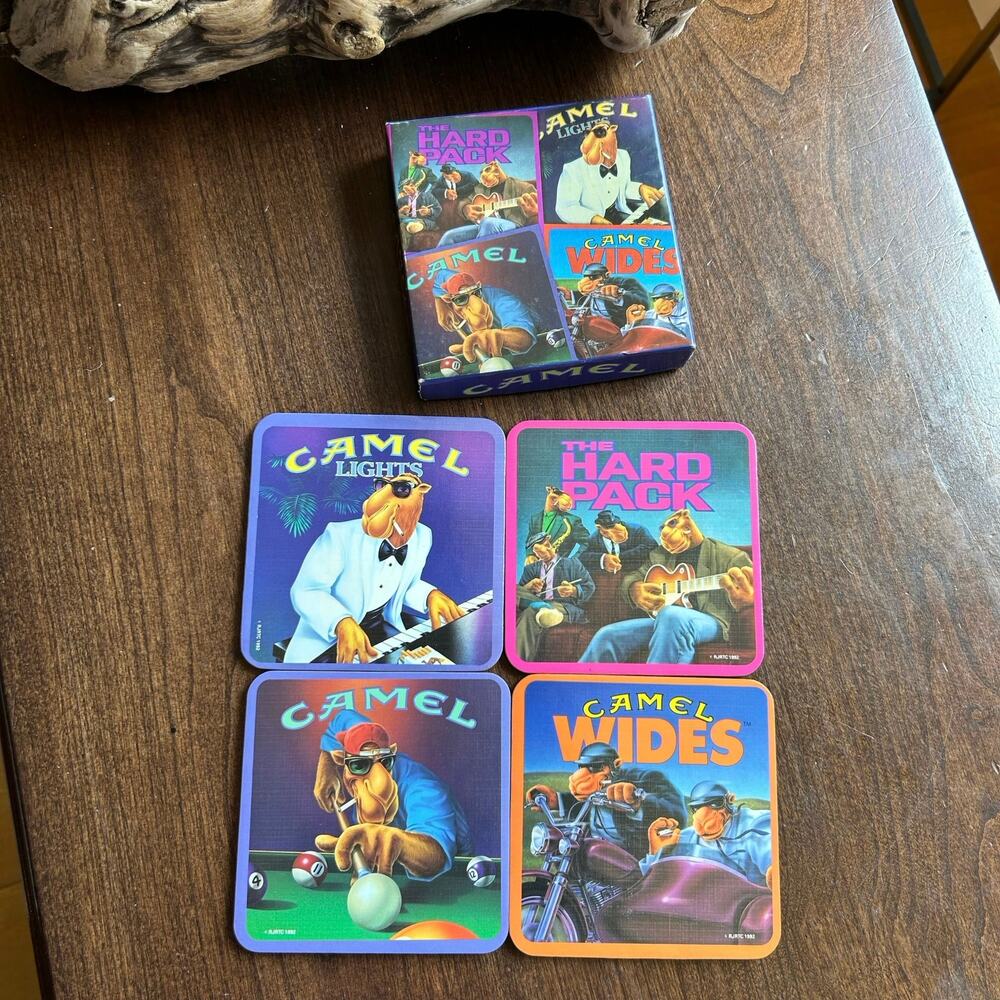 VINTAGE COASTERS NOS CAMEL 1990'S